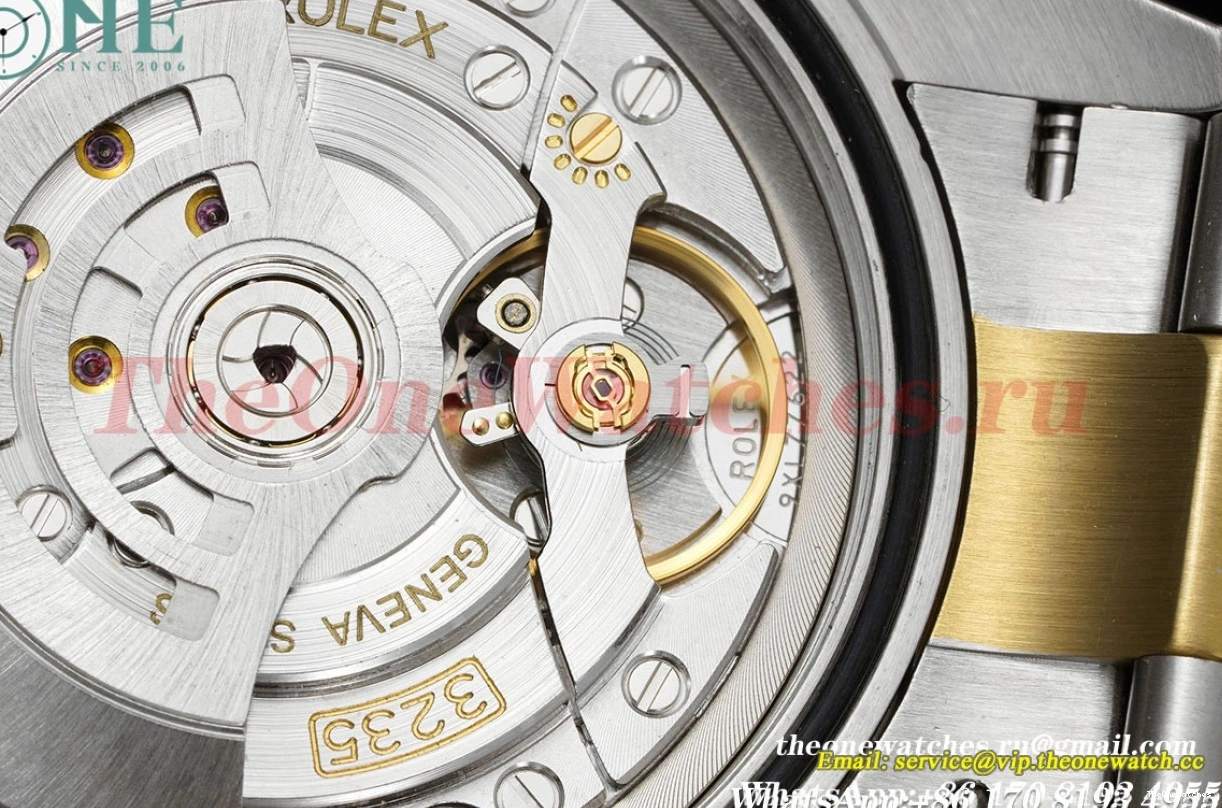 126333 SS Oyster GMF Stk 41MM Datejust 904L Grey YG VR3235 0322